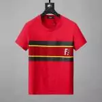 fendi  crewneck t-shirt new season left ff red